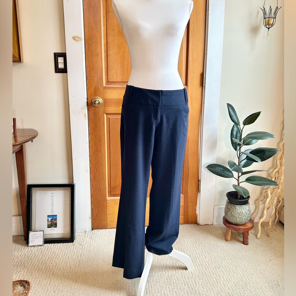 The Limited Dark Navy Blue Classic Women’s Trousers